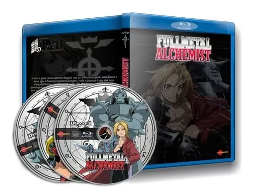 Coletânea Fullmetal Alchemist - Completo Dublado Em Blu-ray