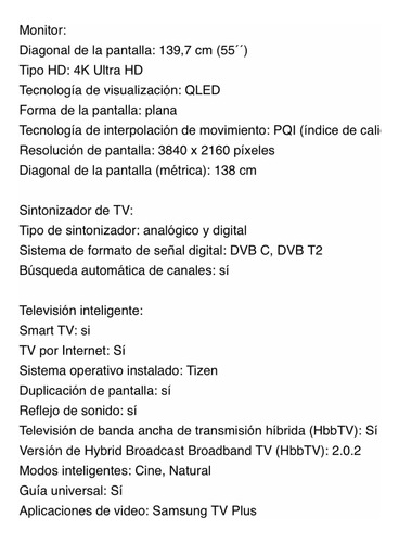 Pantalla Samsung Nva P/ Local Negocios Nilo Art. Bussiness (Usado)