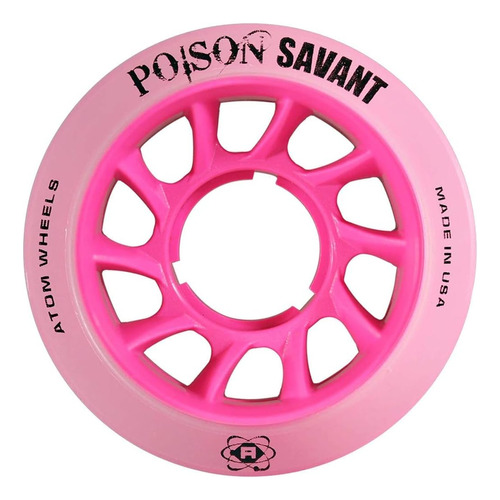 Atom Skates Poison Savant - Juego De 4 Ruedas Para Patinaje