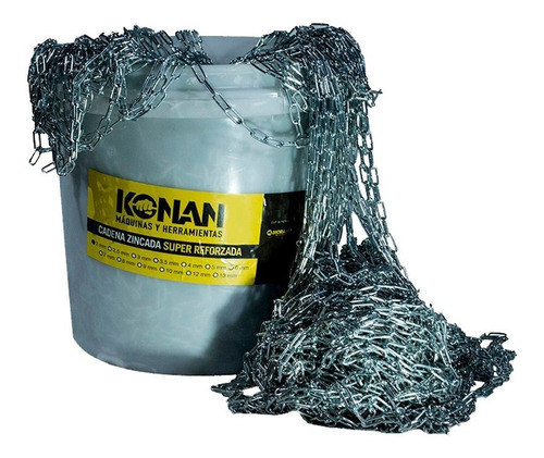 Cadena Zinc N° 60 X 25 Kilos Konan