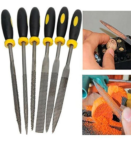 Juego Gubias Formon Y Escofinas 12 Pc P/ Luthier Carpintero