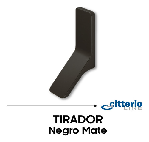 Tirador 411/52, Negro Mate, 32cm, Citterio