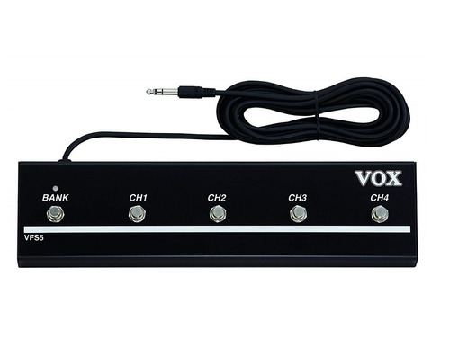 Vox Vfs5 Footswitch 5 Vias Para La Serie Valvetronix Vt+