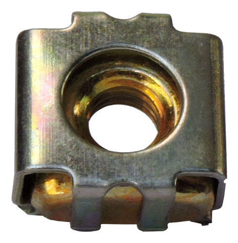 Imagem 2 de 4 de Kit C/ 24 Peças Porca Gaiola + Parafuso M5 P/ Fixação Racks