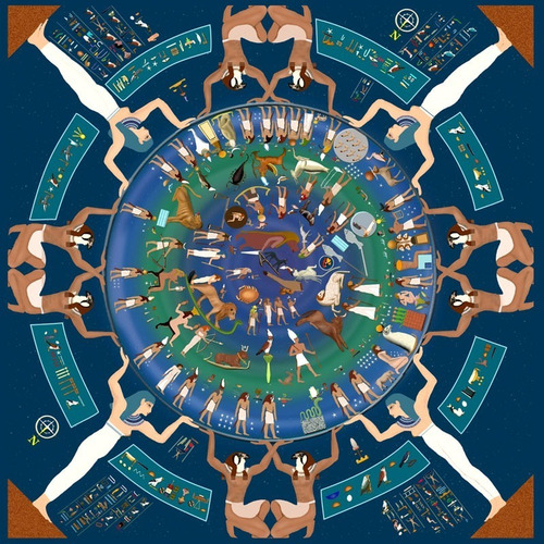 Imagen 3 de 7 de Kit Tarot Combo Paño Mazo Palo Santo Cuarzos