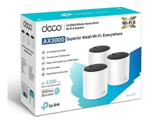 Access Point, Router Sistema Wi-fi Mesh Deco X55 (3 Pack)
