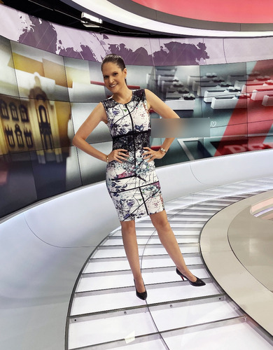 Imagen 4 de 5 de Vestido Verano Adele Oficina Coctel Lycra Arma Tu Look