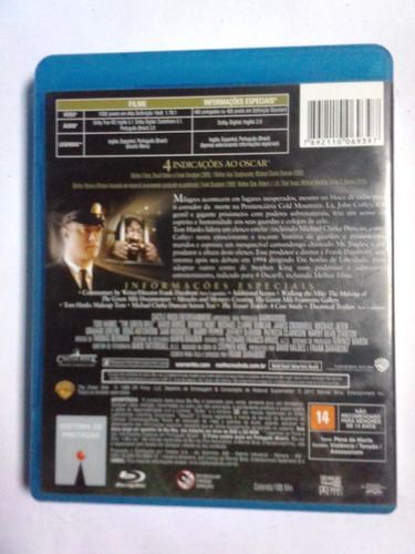Blu-ray À Espera De Um Milagre - Original