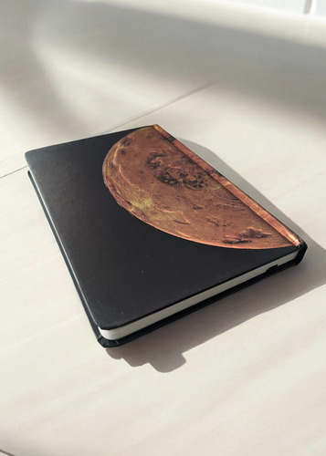Libreta Journal, Diario De Rayas Portada De Planetas Venus