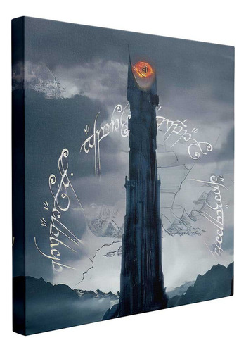 Cuadro La Torre Vigía, Poder Del Ojo Oscuro 60x60