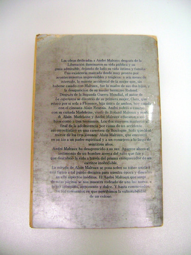 Los Castaños De Boulogne Alain Malraux Editorial Sur Boedo (Usado)