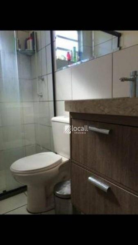 Imagem 7 de 8 de Apartamento Com 2 Dormitórios À Venda, 46 M² Por R$ 155.000,00 - Parque Das Perdizes - São José Do Rio Preto/sp - Ap0754