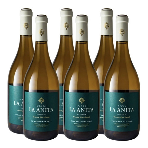 Vino Finca La Anita Chardonnay 750ml. Caja 6 Botellas