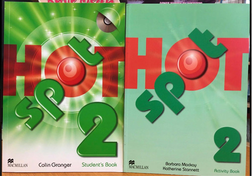 Hot Spot 2 Student + Activity Book Macmillan Usados