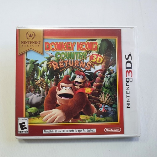 Donkey Kong Country Returns 3d / Nintendo 3ds & 2ds New 