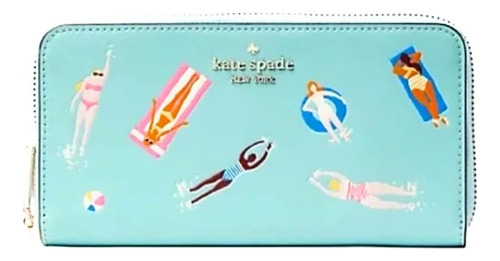 Kate Spade Other Splash Cartera Grande Cuero Continental A