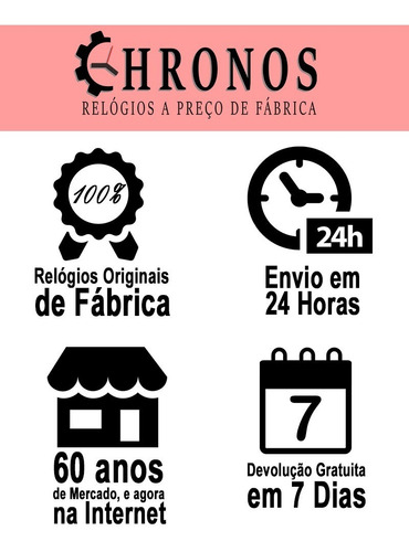 Relógio Technos Masculino Botafogo Prata Bosao2315al/p