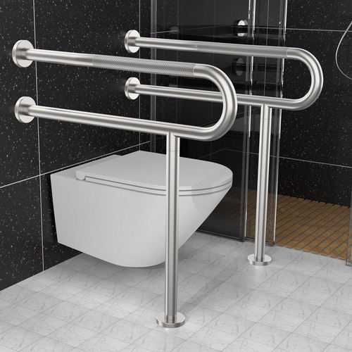 Riel De Soporte Para Inodoro Munzong 31.3 X 31.5 Pulgadas Color