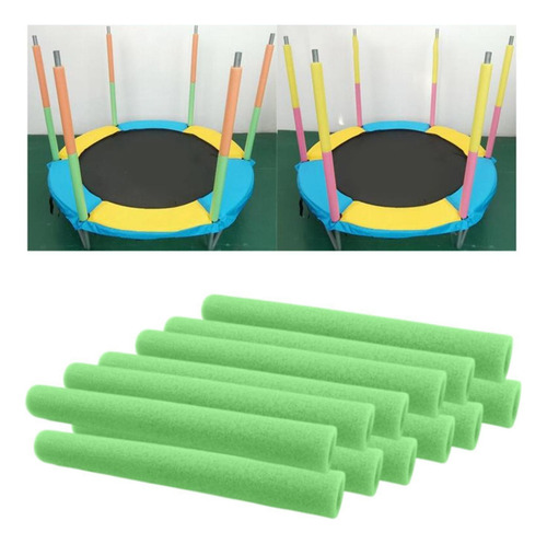 Mangas De Espuma Con De Trampolín De 12 Piezas, Verde