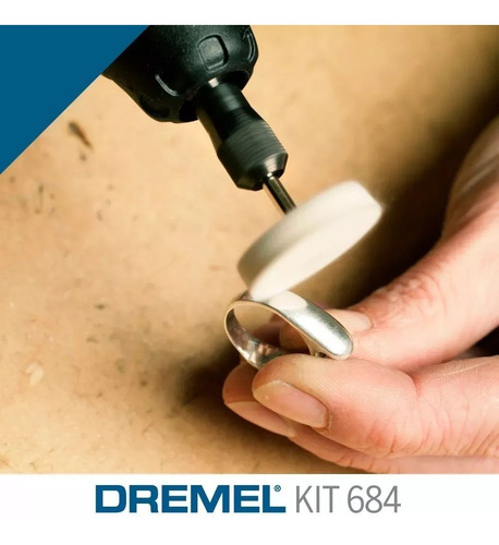 Imagen 3 de 6 de Kit Multiuso Dremel 684 20 Accesorios Para Mini Torno Caja
