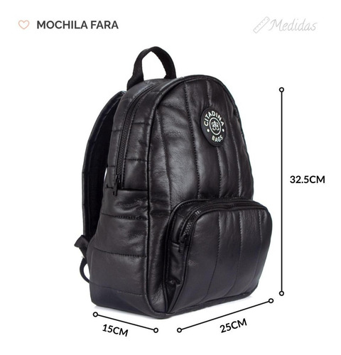 Imagen 2 de 7 de Mochila Morral Mujer Citadina Urbana Metalizada Impermeable