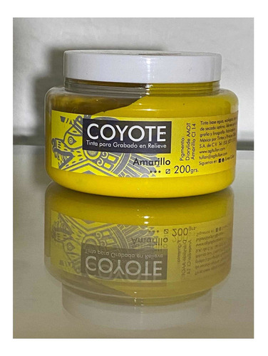 Imagen 1 de 1 de Tinta Para Grabado Coyote, Presentación De 200 Gramos