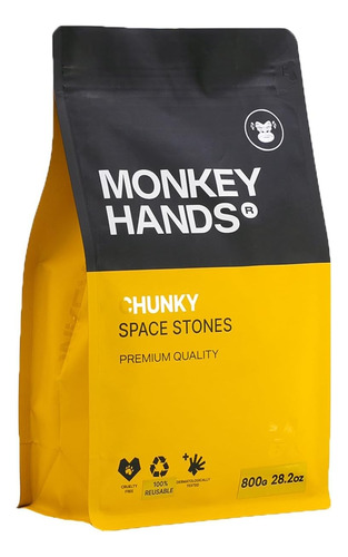 Monkey Hands Magnesia En Chunks 800 Gr, Escalada Cross Fit