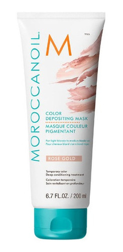Máscara Con Color Rose Gold Moroccanoil 200ml 