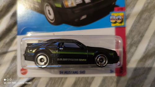 Hot Wheels 2023 84 Mustang Svo 25/250 Hw The '80s 2/10