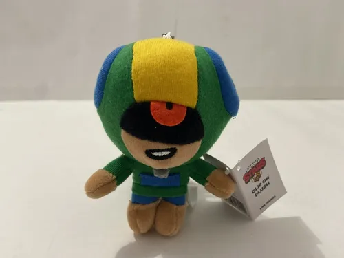 Peluche Brawl Star Leon Camaleón Con Gacho Para Llavero