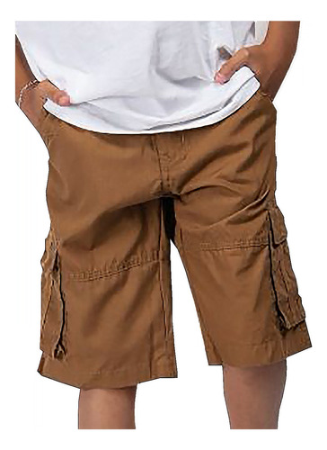 Bermuda Short Cargo Casual Tallas Para Niño Y Juvenil