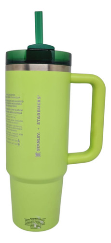 Termo Starbucks Stanley Verde Verde Lima
