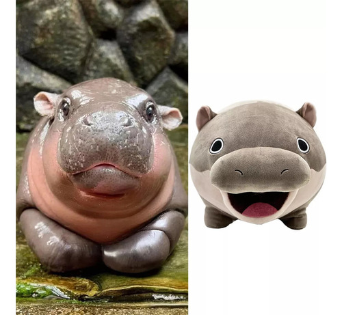 Sldd Juguete De Peluche De Hipopótamo Muñeca De Hipopótamo