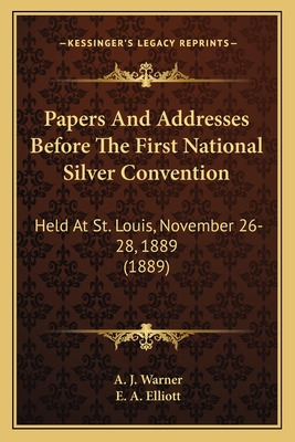 Libro Papers And Addresses Before The First National Silv...