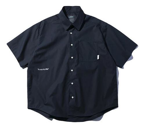 Camisa De Manga Corta Cityboy Workwear Para Hombre Y Mujer,