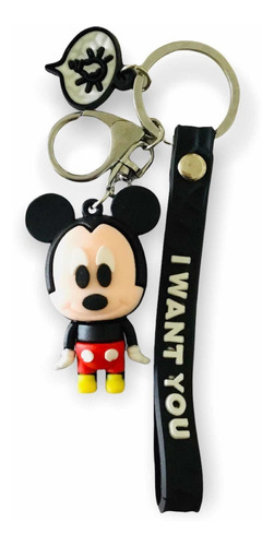 Llavero Mickey O Minnie Mouse Para Colgar En Tu Mochila