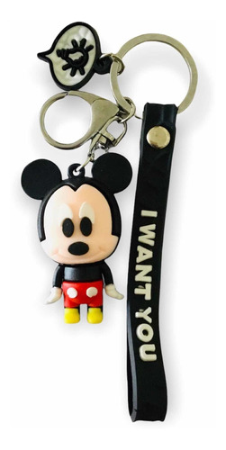 Llavero Mickey O Minnie Mouse Para Colgar En Tu Mochila