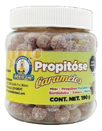 Caramelos Propítose Con Miel, Propóleo, Eucalipto Y Ext Nat