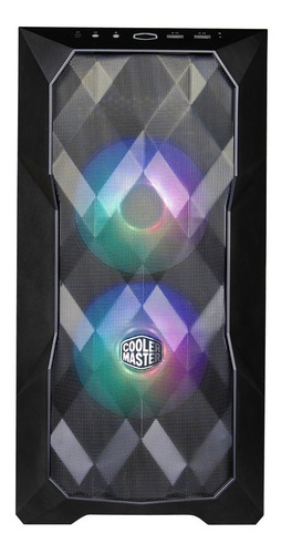 Imagen 3 de 10 de Gabinete Cooler Master Masterbox Td300 Mesh Negro Vidrio P