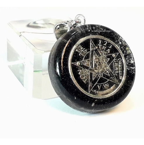 Obsidiana Negra - Orgón - Colgante - Tetragramaton -original