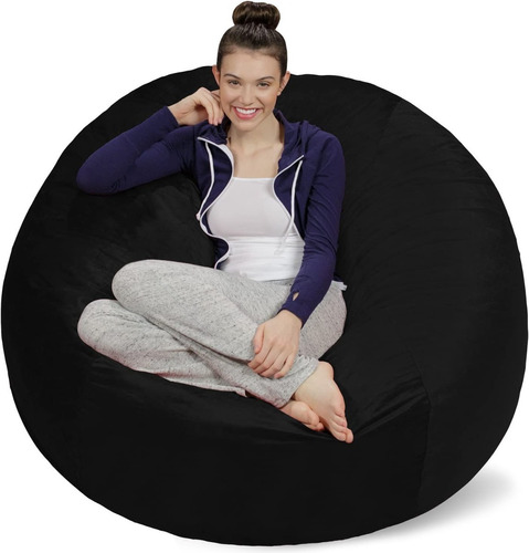 Sillon Tipo Puff Marca Sofa Sack Color Negro