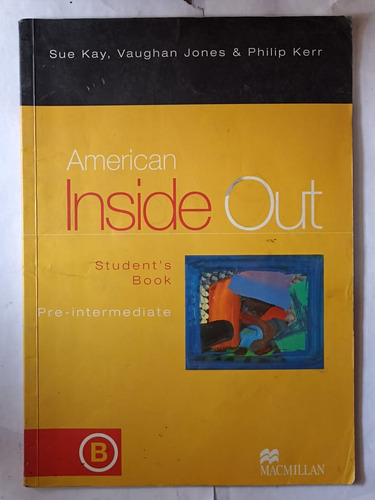 American Inside Out Student's Book B Pre-intermediate (Usado)