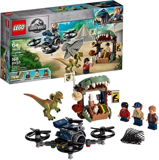 Lego Jurassic World Dilofosaurio A La Fuga 75934