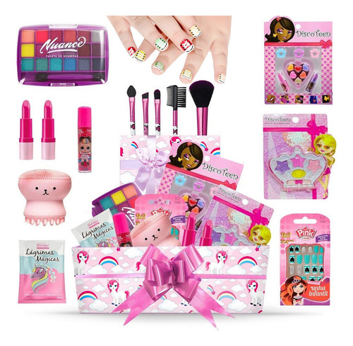 Maquiagem Infantil Presente Menina Criança Linda Top