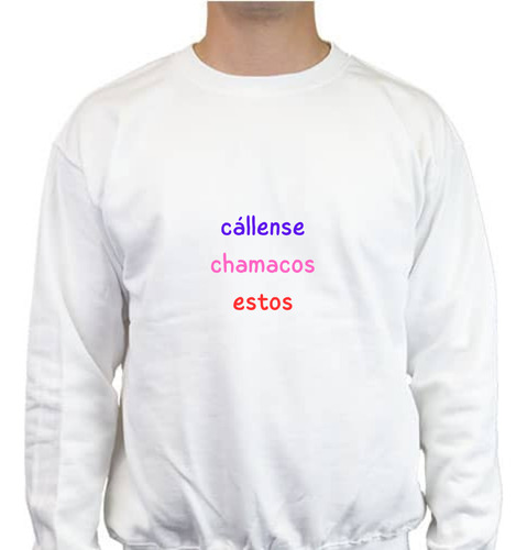 Sudadera Cuello Redondo Trap Boy - Callense Chamos Estos