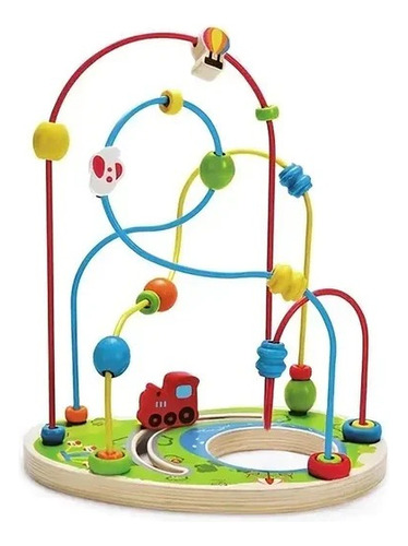 Hape , Laberinto De Cuentas De Madera Para Niños E1811