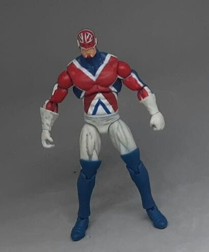 Boneco Action Figure Capitão Britânia Marvel Universe Excali