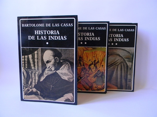 Historia De Las Indias 3 Tomos B. De Las Casas Ayacucho