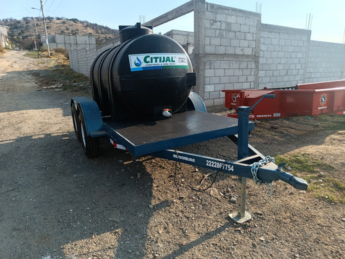Remolque Pipa Para Agua Con Tanque 2300 Litros