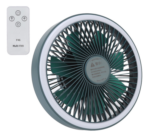 Ventilador De Camping Con Control Remoto Portátil Con Carga